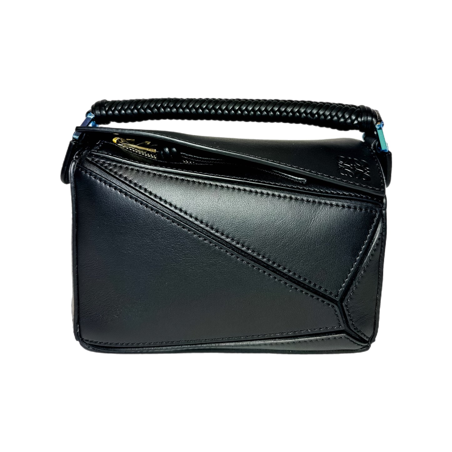 Loewe Black Mini Puzzle Bag