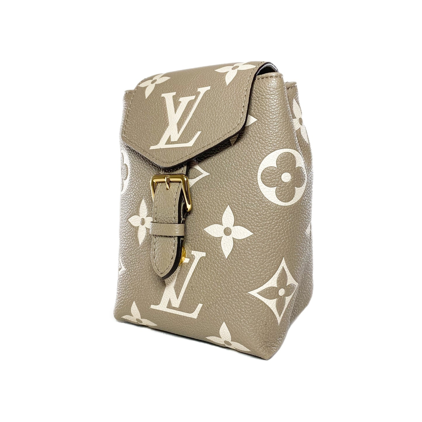 Louis Vuitton Cream Tourterelle Giant Tiny Backpack