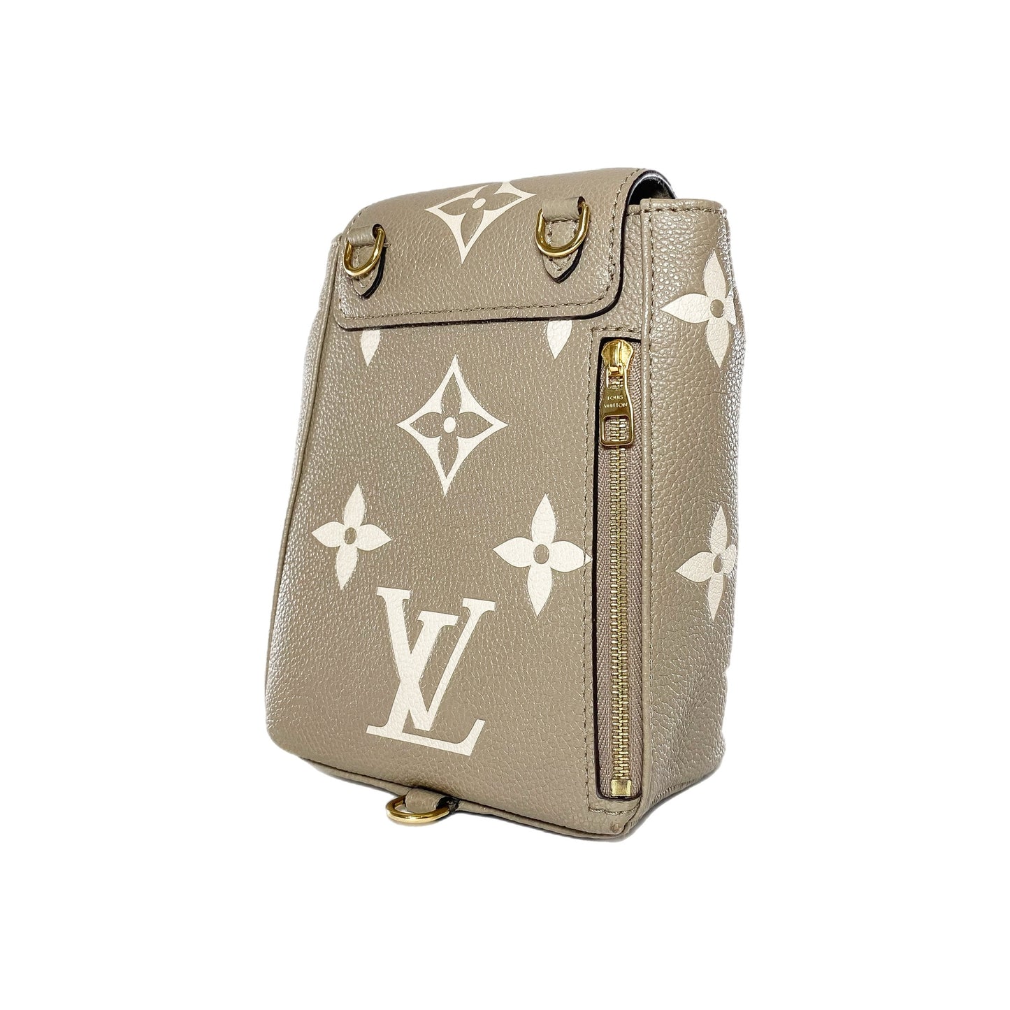 Louis Vuitton Cream Tourterelle Giant Tiny Backpack