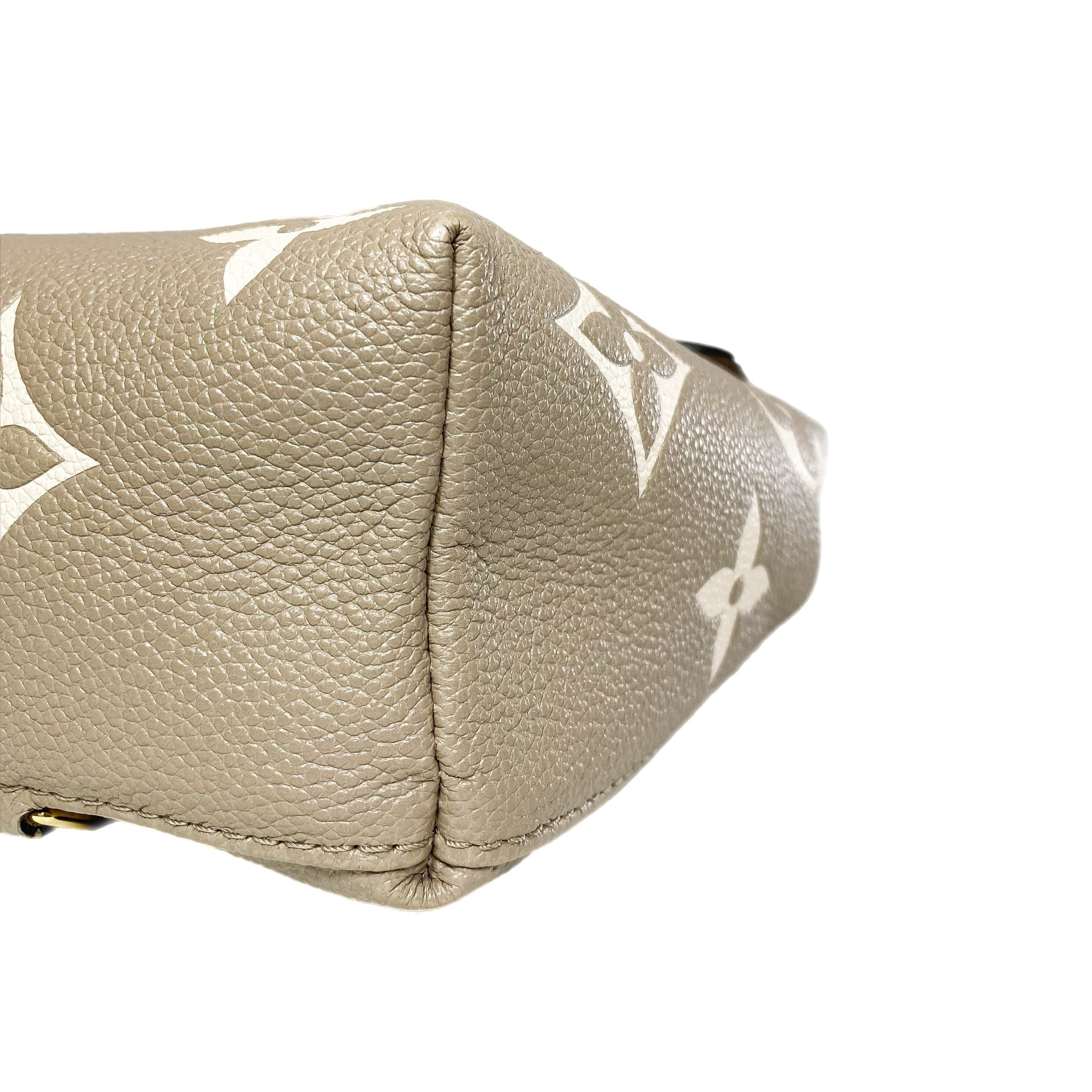 Louis Vuitton Cream Tourterelle Giant Tiny Backpack