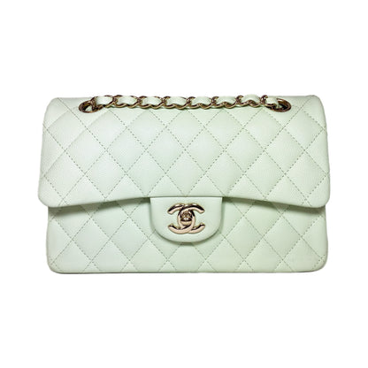 Chanel Mint Small Double Flap Bag