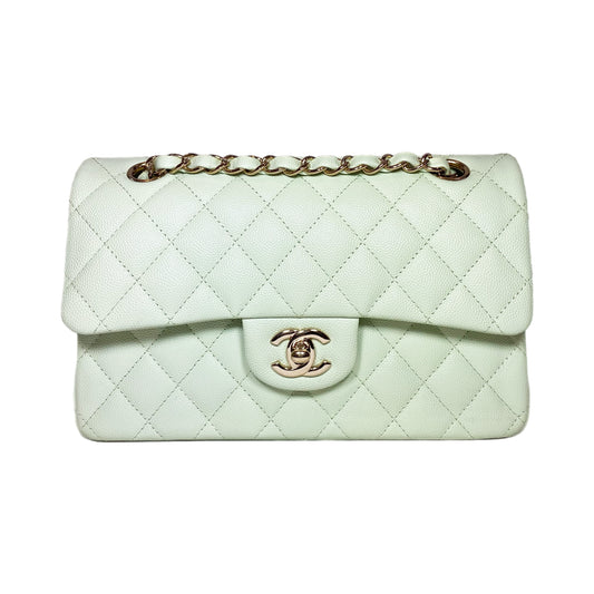 Chanel Mint Small Double Flap Bag