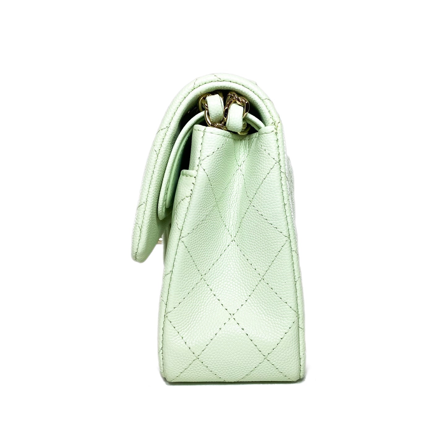 Chanel Mint Small Double Flap Bag