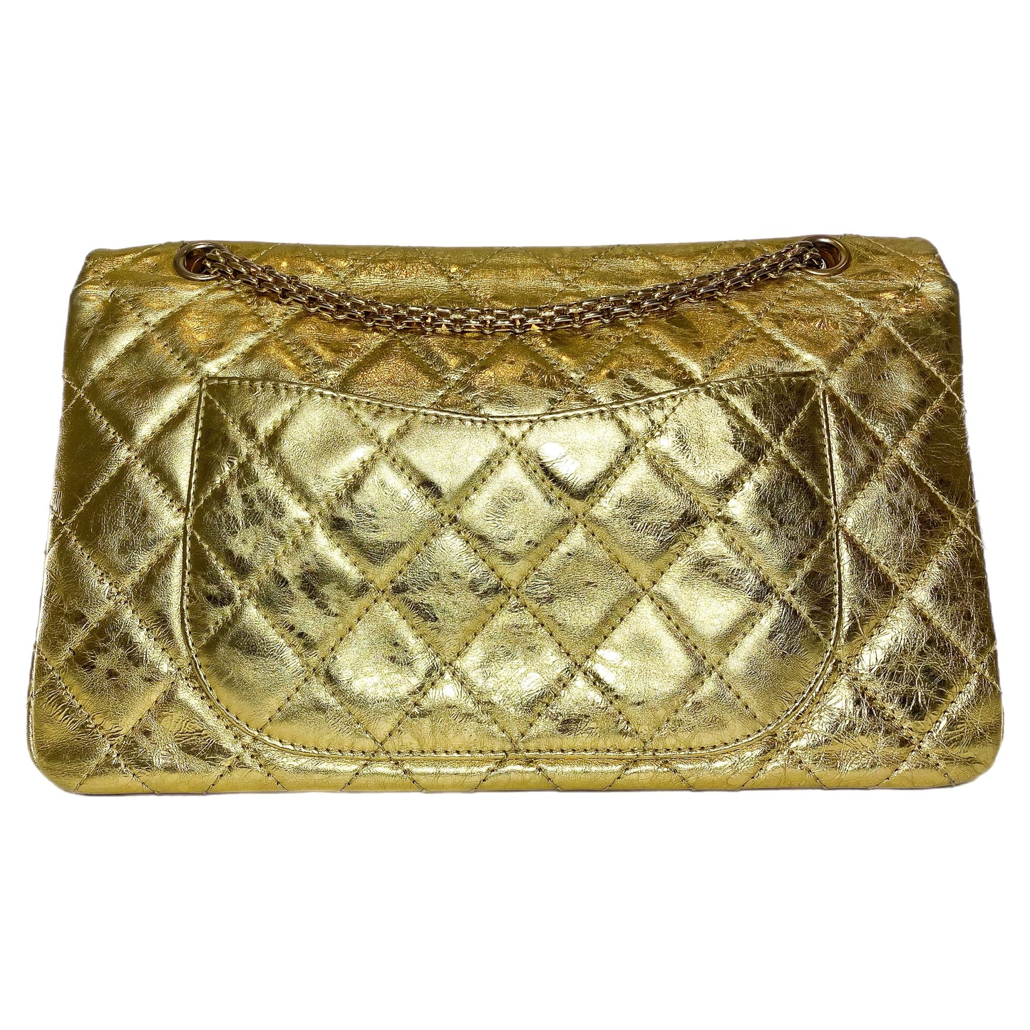 Chanel Metallic Gold Reissue Flap Bag