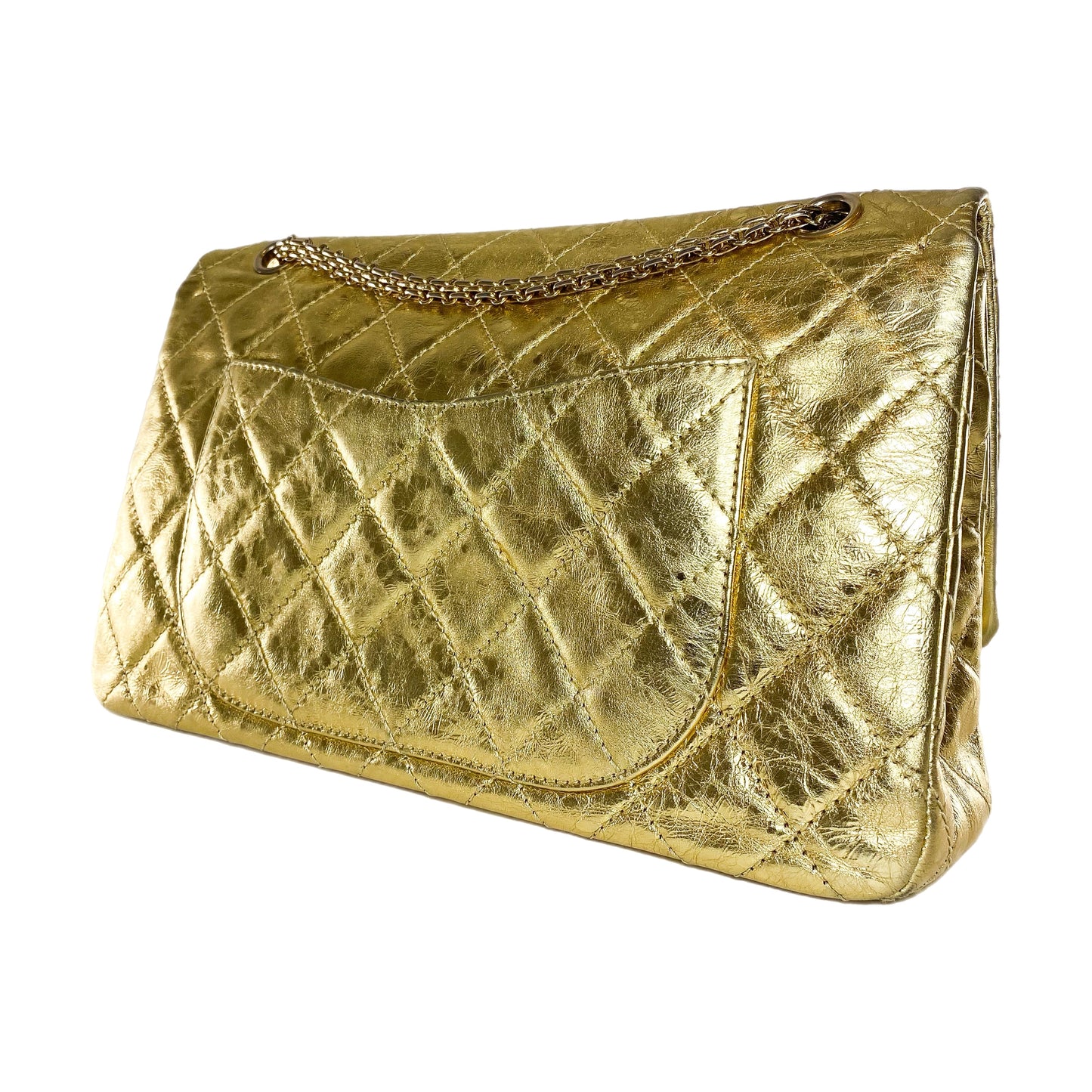 Chanel Metallic Gold Reissue Flap Bag