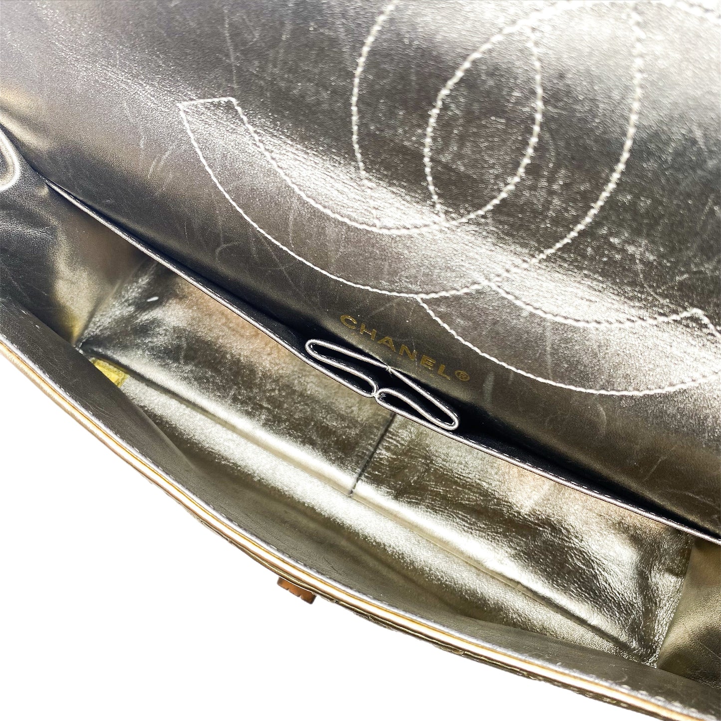 Chanel Metallic Gold Reissue Flap Bag