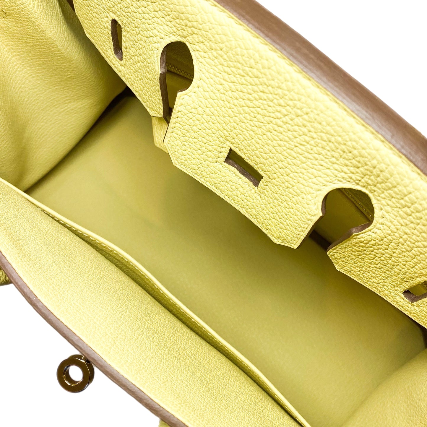Hermes Birkin 25 Jaune Poussin Togo Gold Hardware