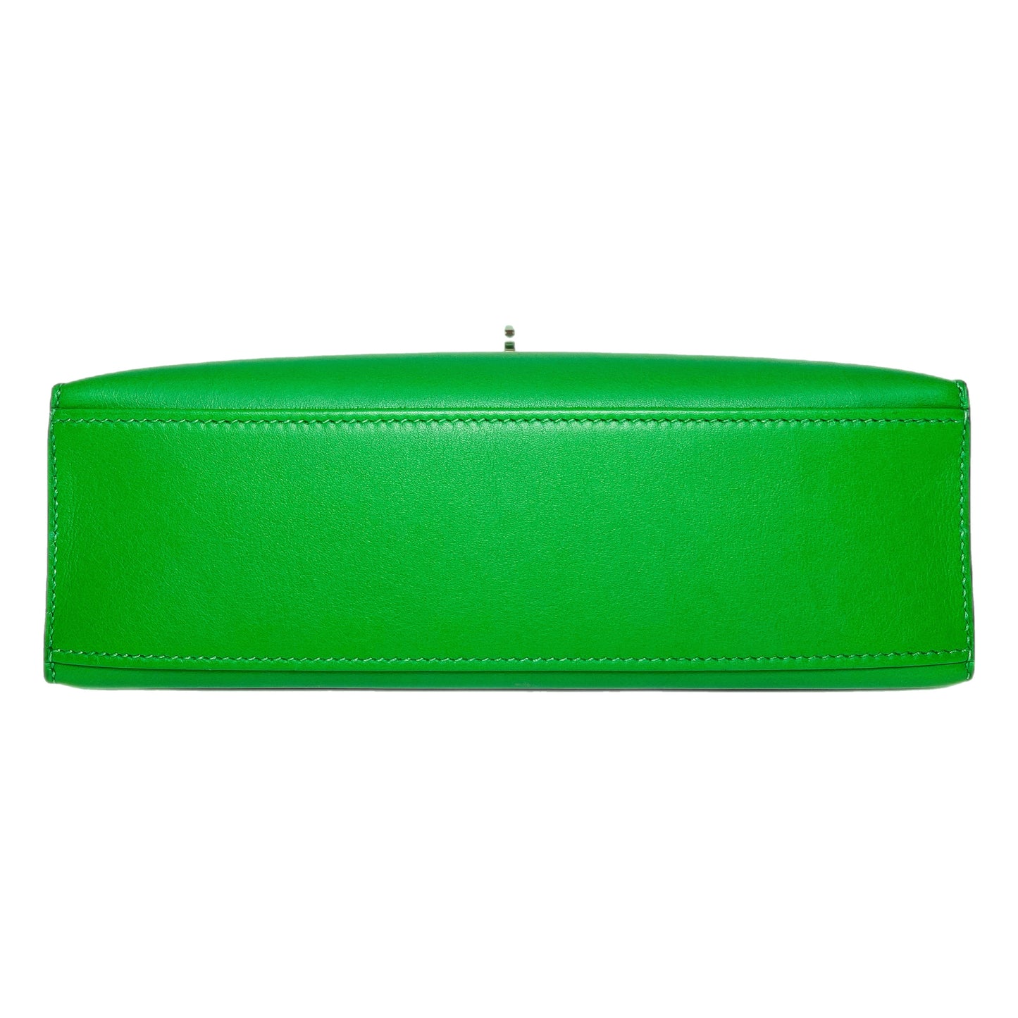 Hermes Kelly Pochette Bamboo Swift Palladium Hardware