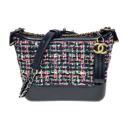 Chanel Small Multicolor Tweed Gabrielle Hobo Bag