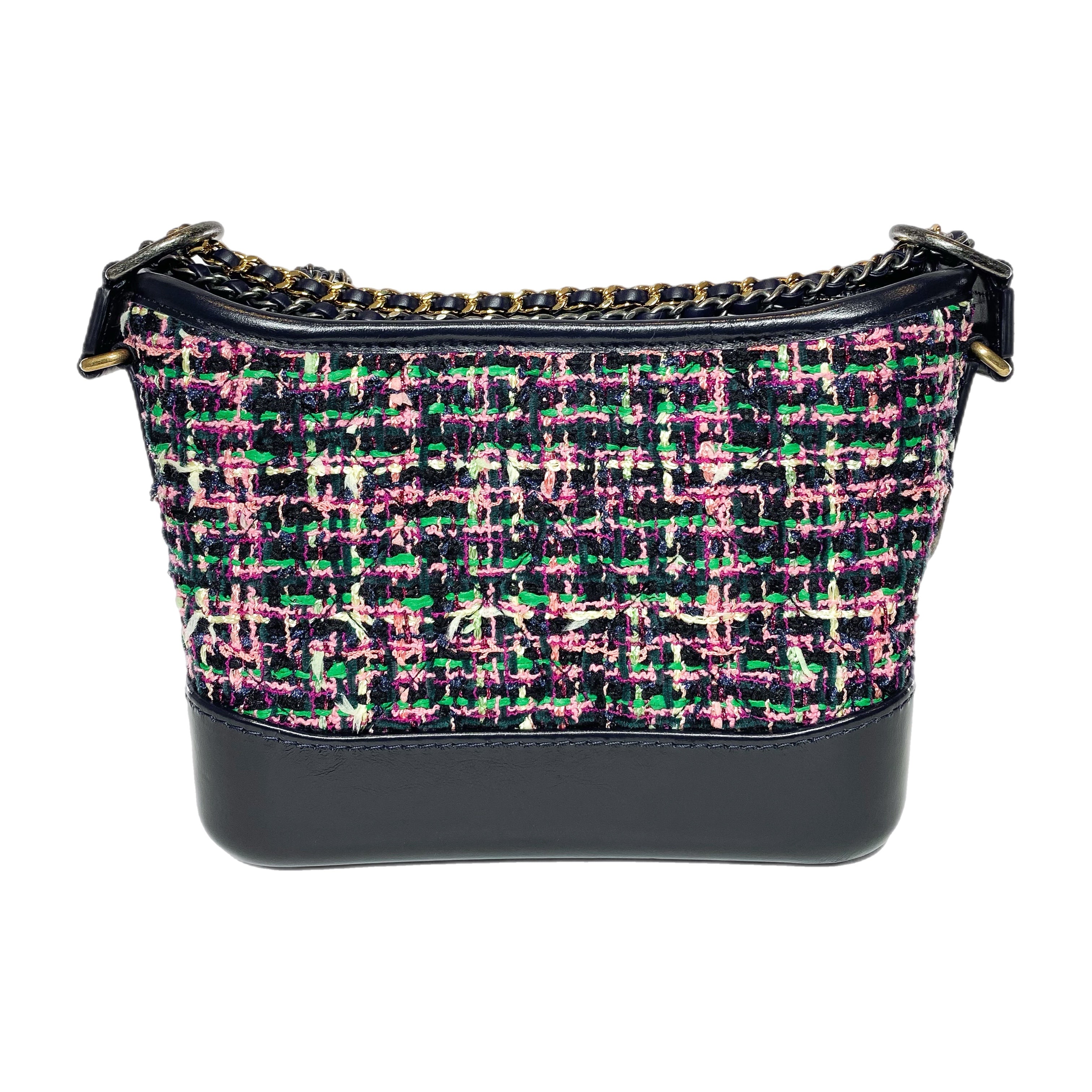 Chanel Small Multicolor Tweed Gabrielle Hobo Bag