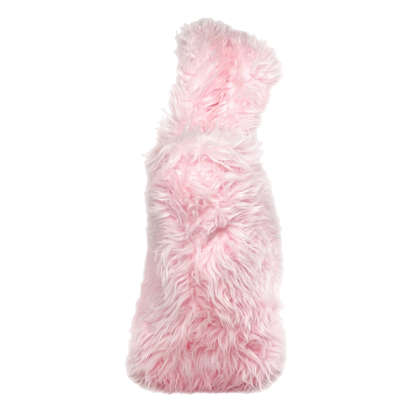 Balenciaga XXS Pink Faux Fur Everyday Tote