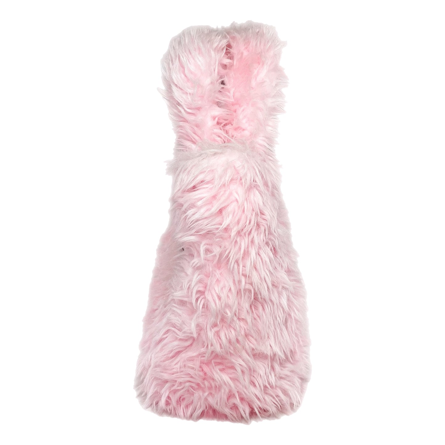 Balenciaga XXS Pink Faux Fur Everyday Tote