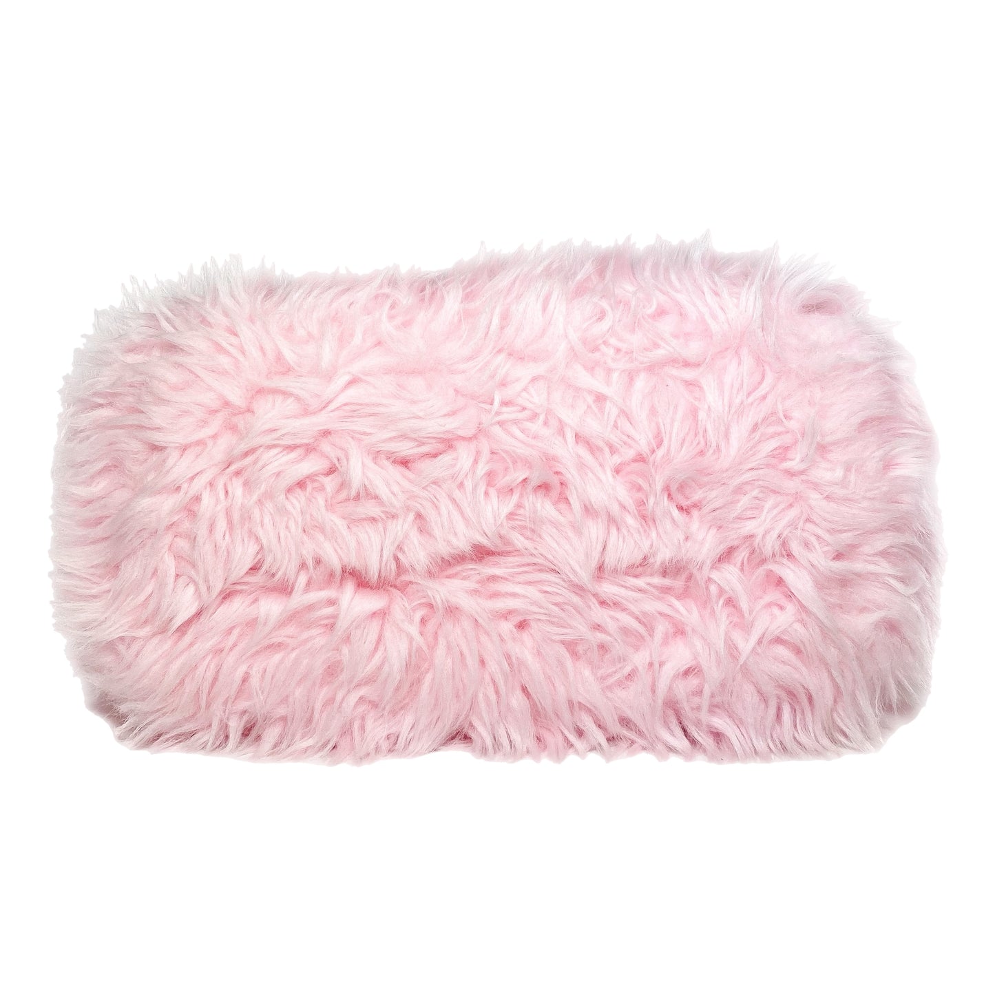 Balenciaga XXS Pink Faux Fur Everyday Tote