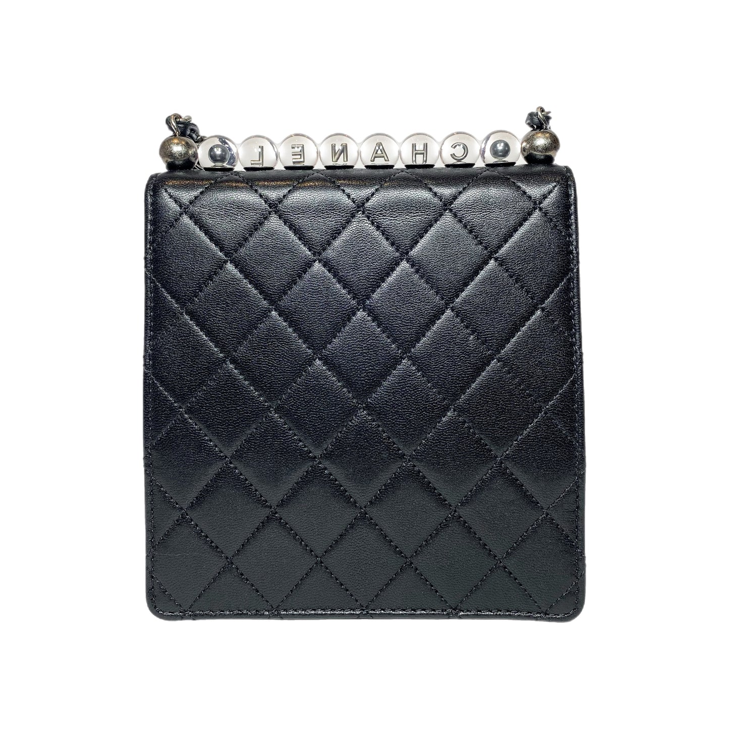 Chanel Black Chic Pearls Crossbody