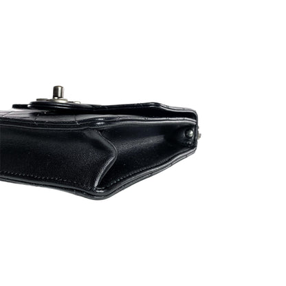 Chanel Black Chic Pearls Crossbody