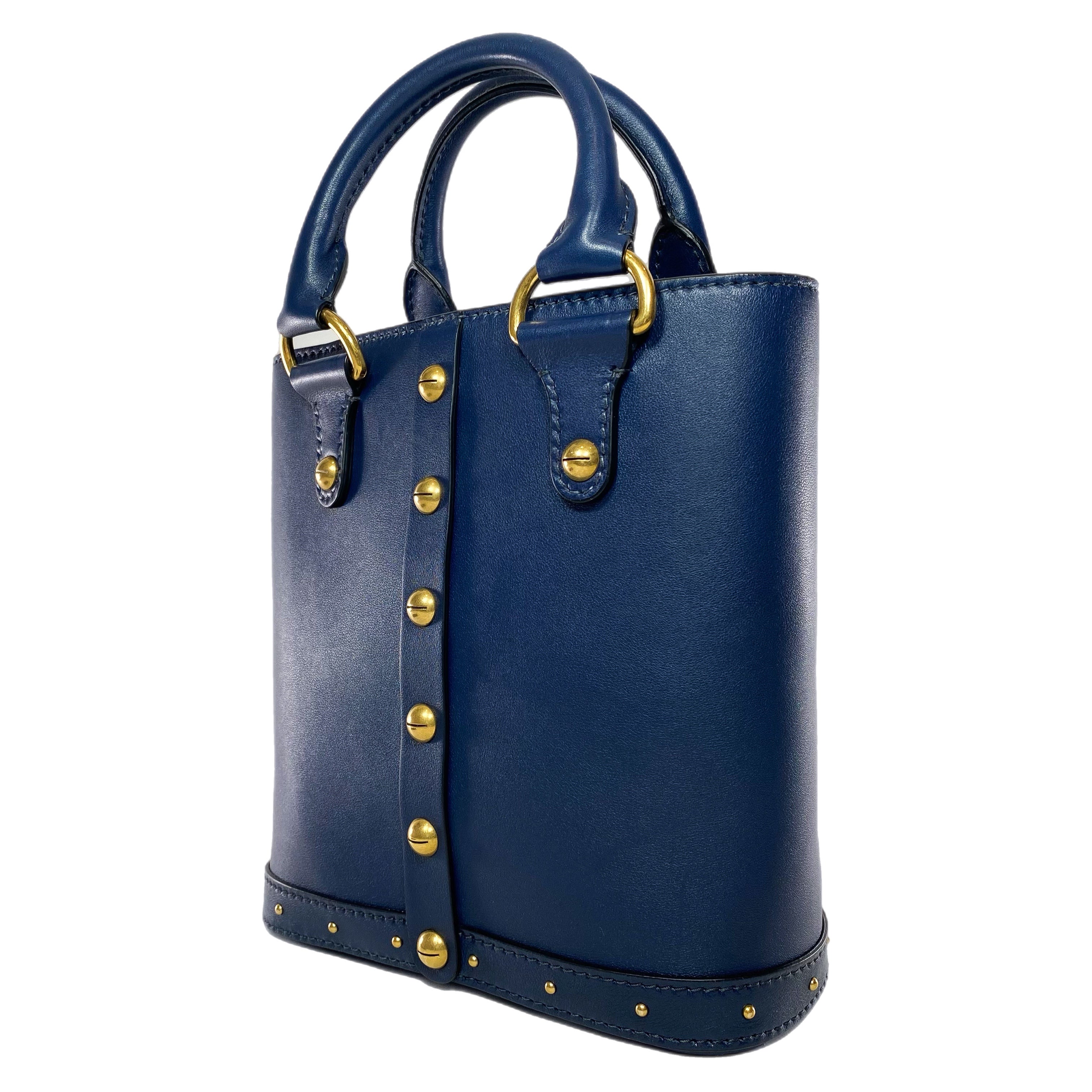Dior Navy Small Dioravenue Bucket Bag