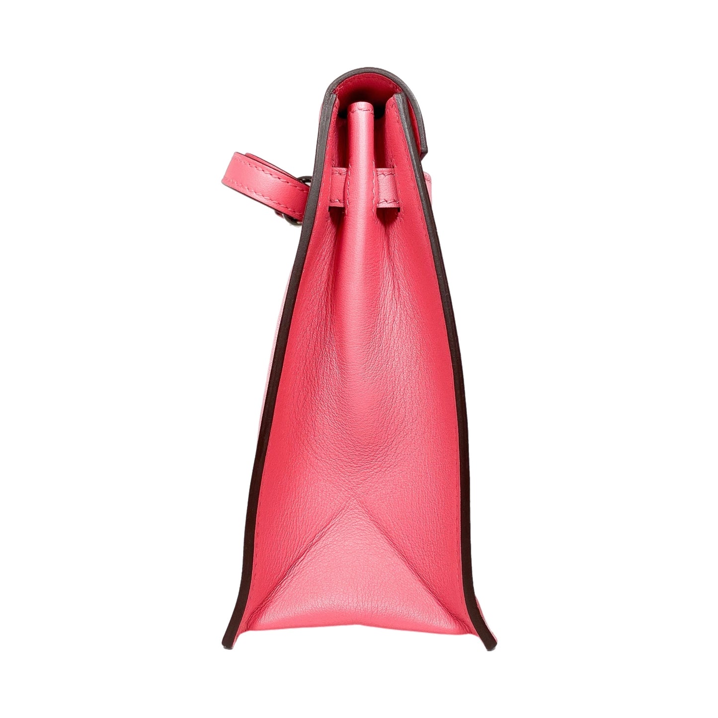 Hermes Kelly Danse Rose Azalee Evercolor Palladium Hardware