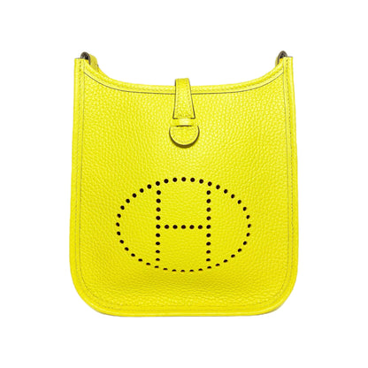 Hermes Evelyne TPM Lime Clemence Palladium Hardware