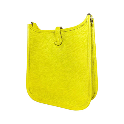 Hermes Evelyne TPM Lime Clemence Palladium Hardware