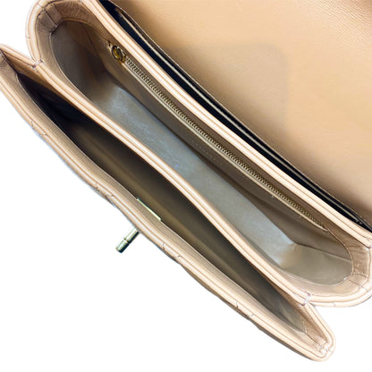 Chanel Dark Beige Trendy Top Handle
