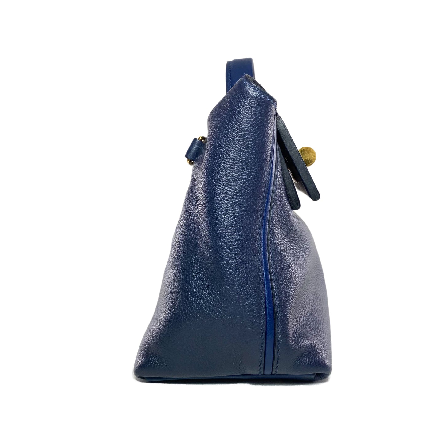 Hermes 24/24 Bleu Nuit Bleu Navy Evercolor Swift 21cm