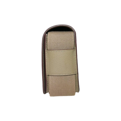 Hermes Geta Etoupe Chevre Gold Hardware