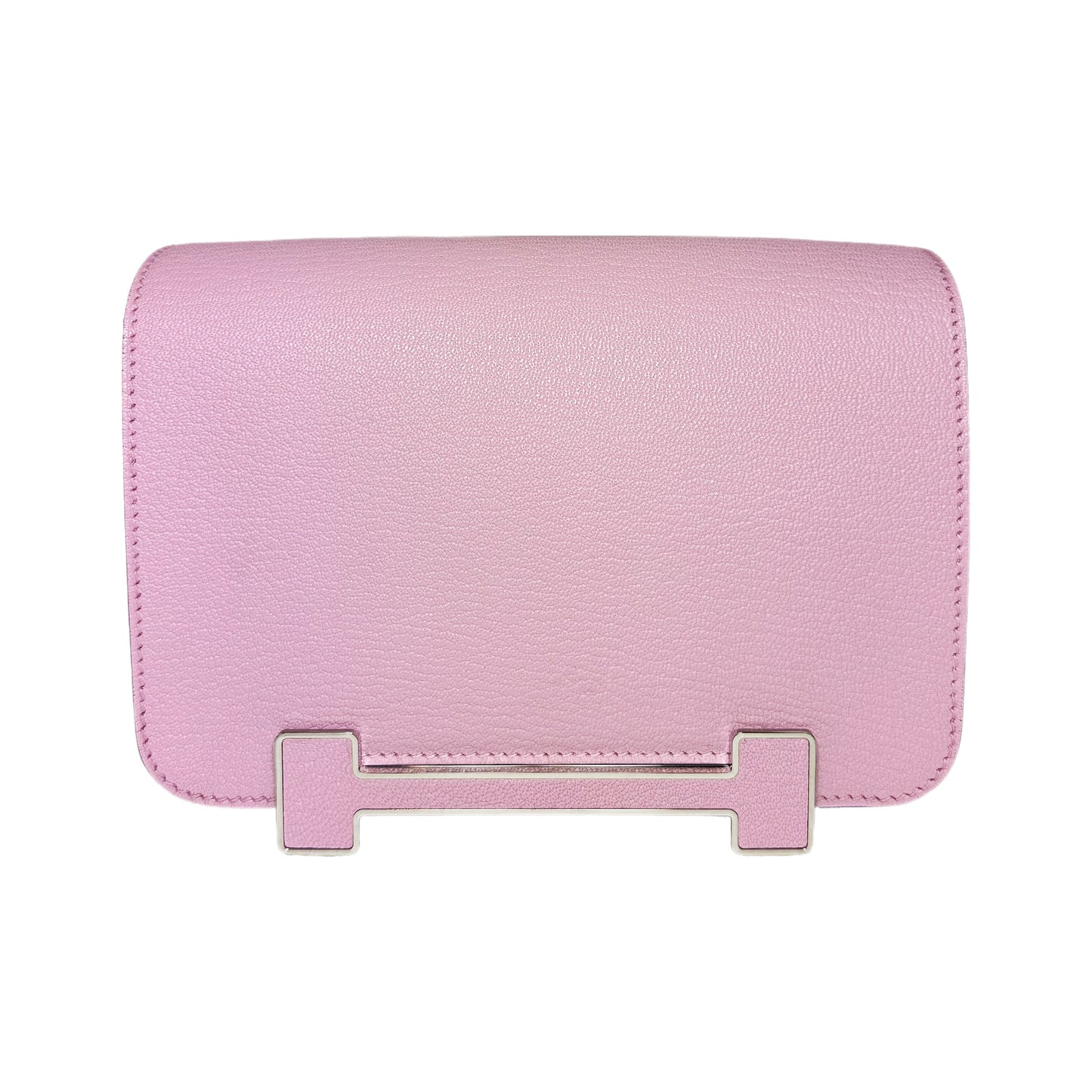 Hermes Geta Mauve Sylvestre Chevre Palladium Hardware