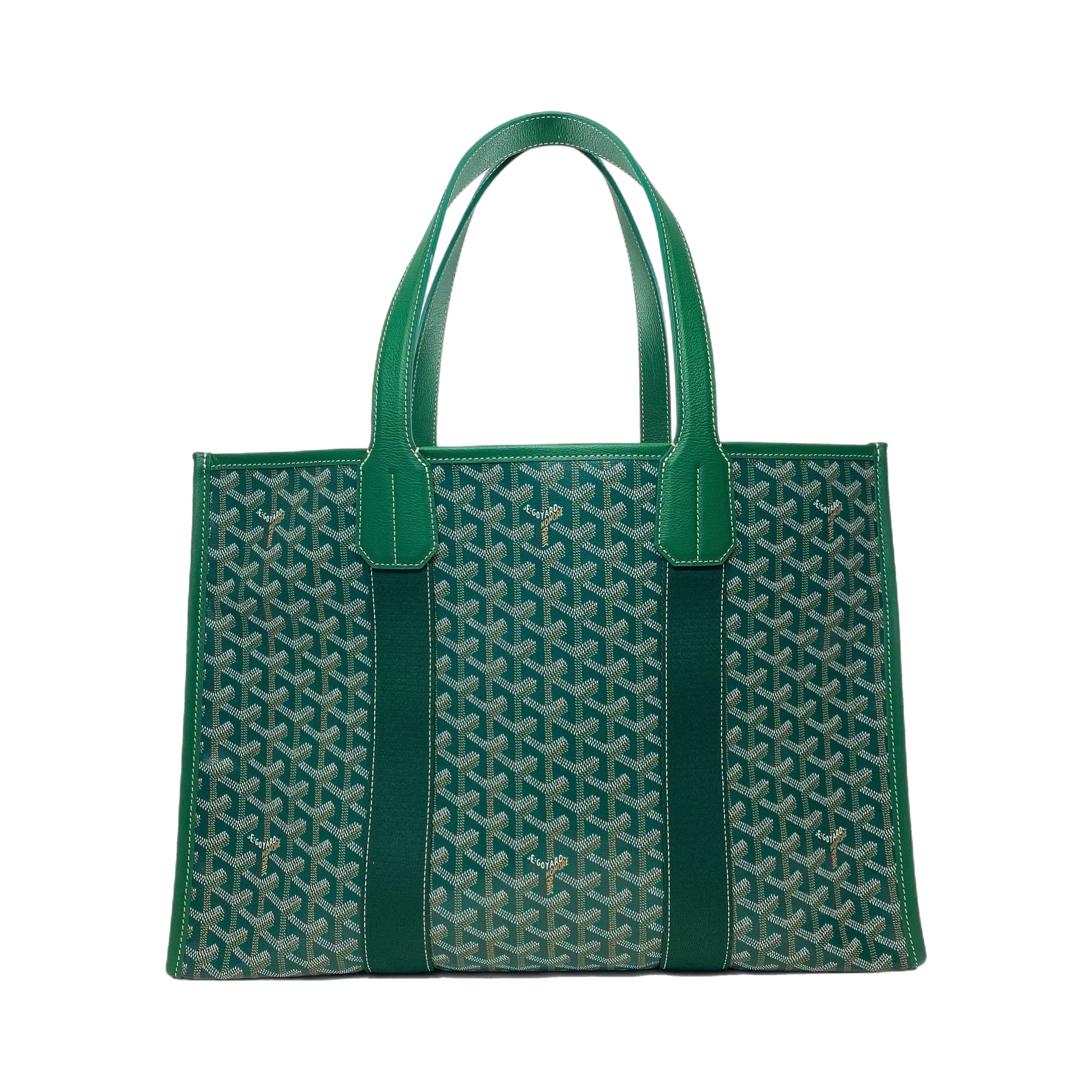 Goyard French Bulldog Green Villette