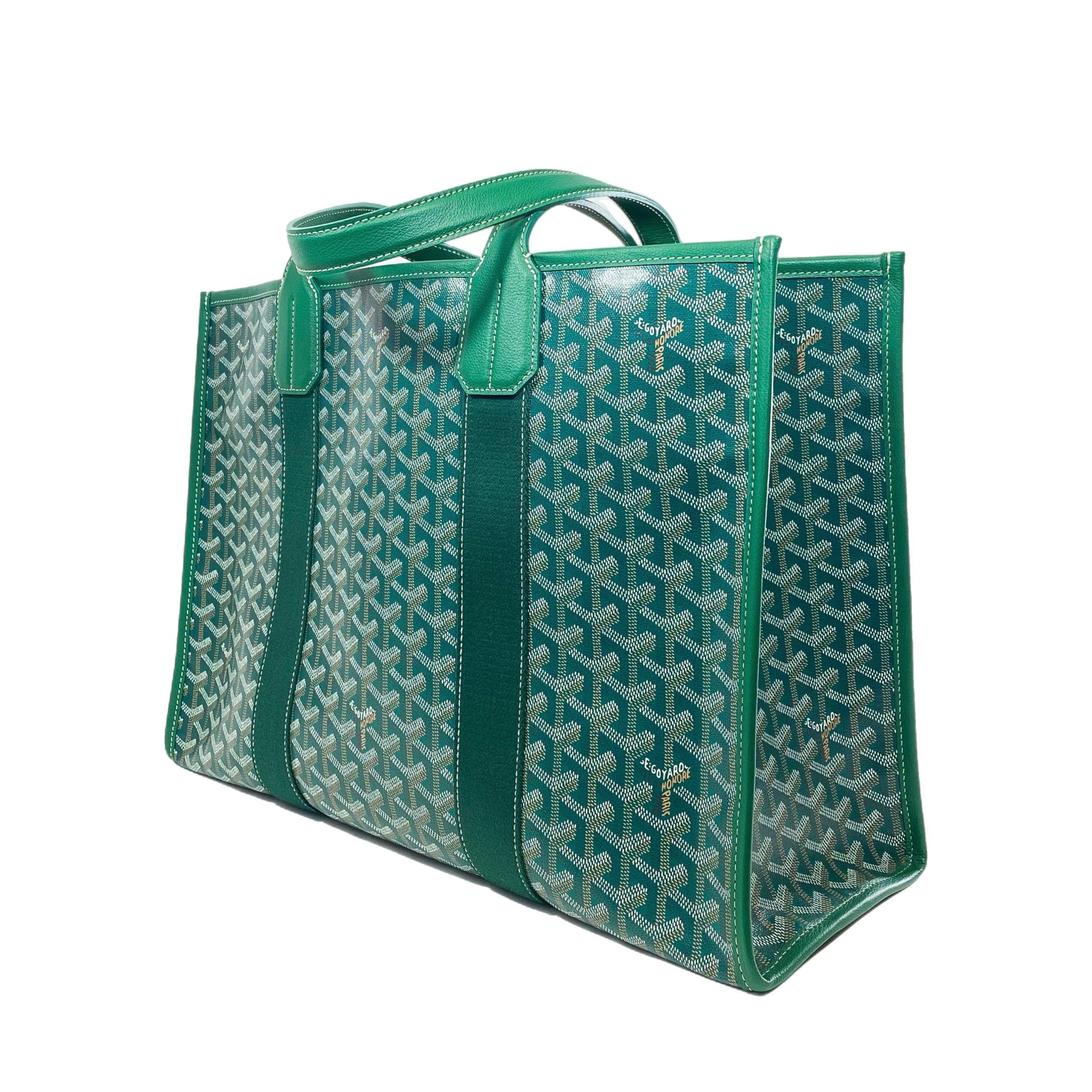 Goyard French Bulldog Green Villette