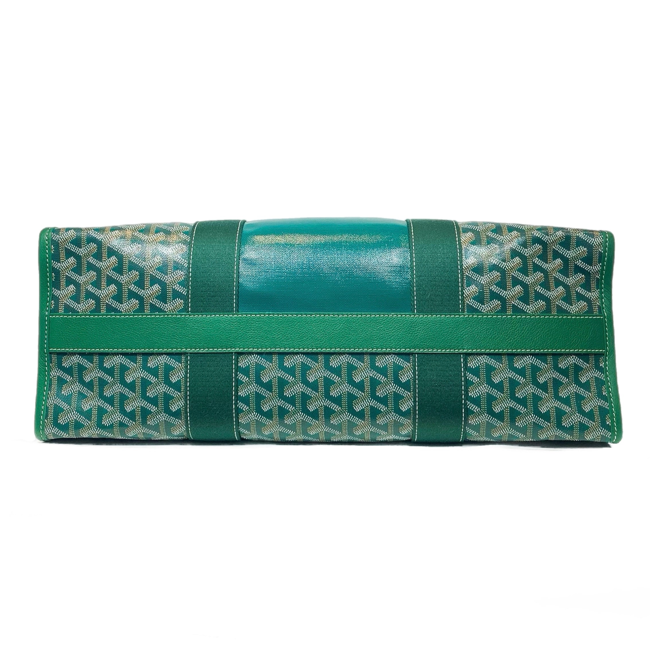 Goyard French Bulldog Green Villette