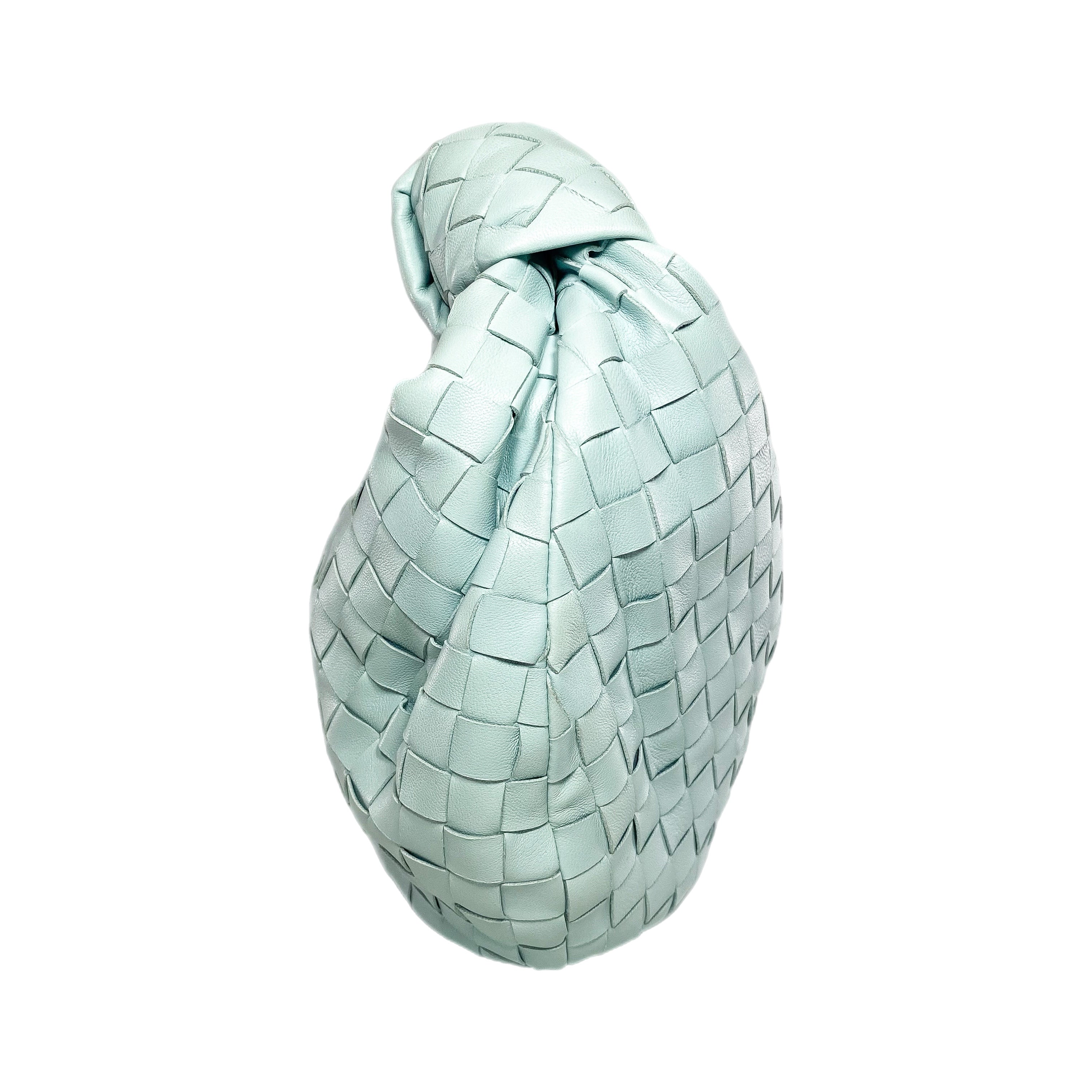 Bottega Veneta Teal Washed Teen Intrecciato Jodie | Consign