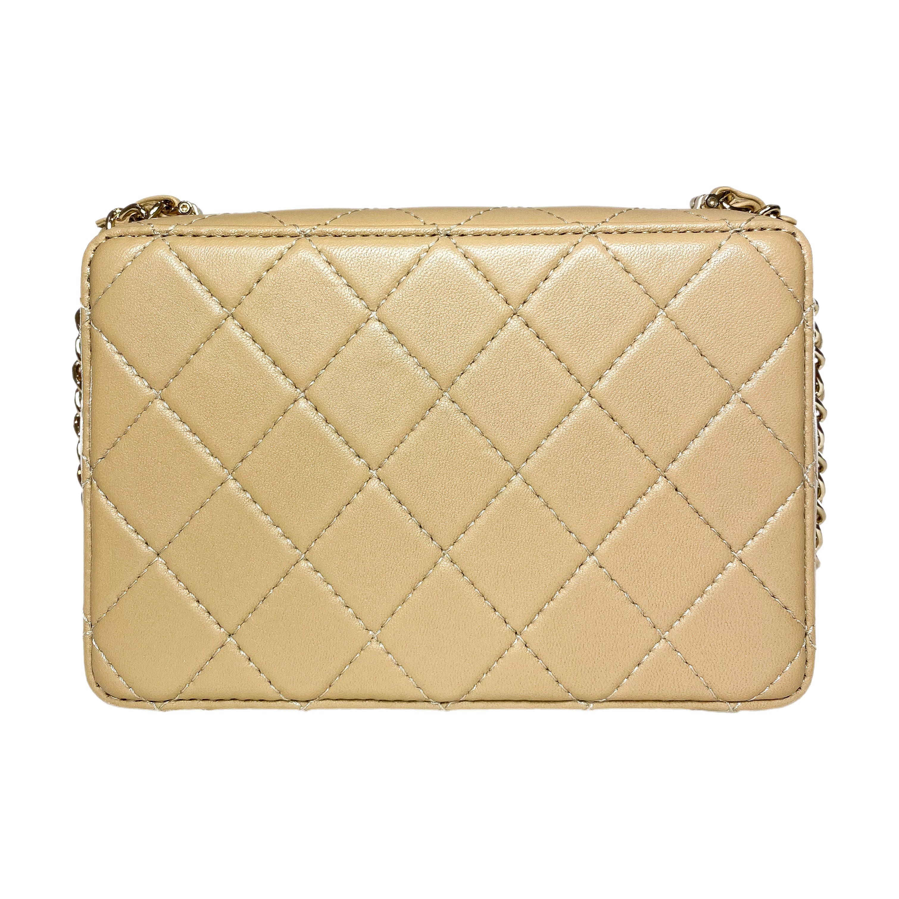 【関税＆送料込み】ChloAC Beige Camera Bag Chanel Beige Camera Bag | Consign of the Times ™