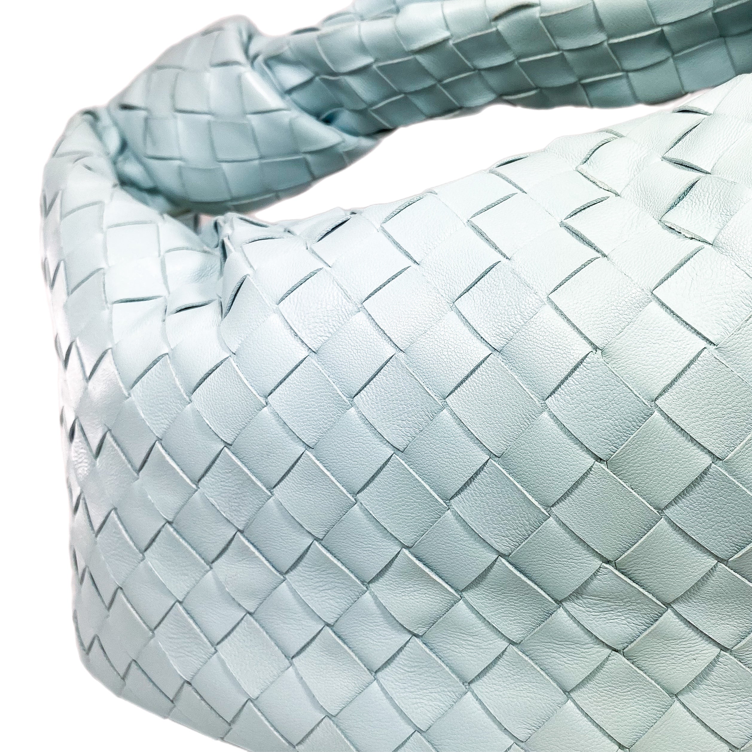 Bottega Veneta Teal Washed Teen Intrecciato Jodie | Consign