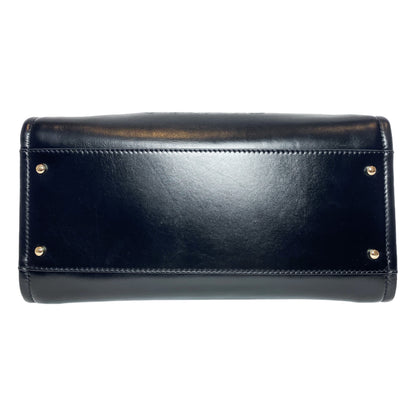 Chanel Black Tweed Deauville with Pouch