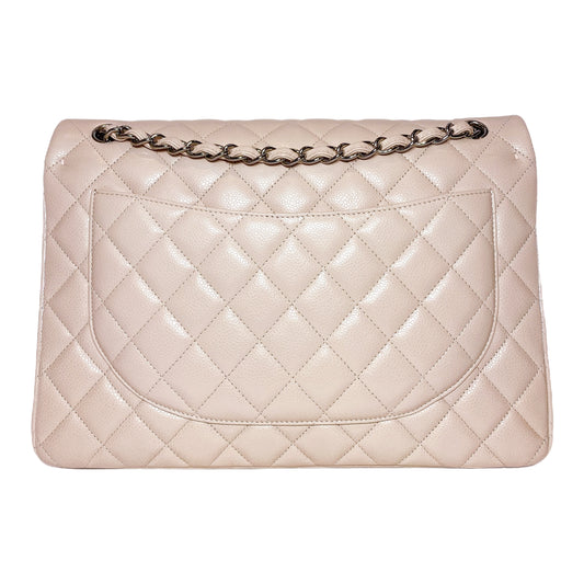 Chanel Nude Blush Maxi Flap Bag