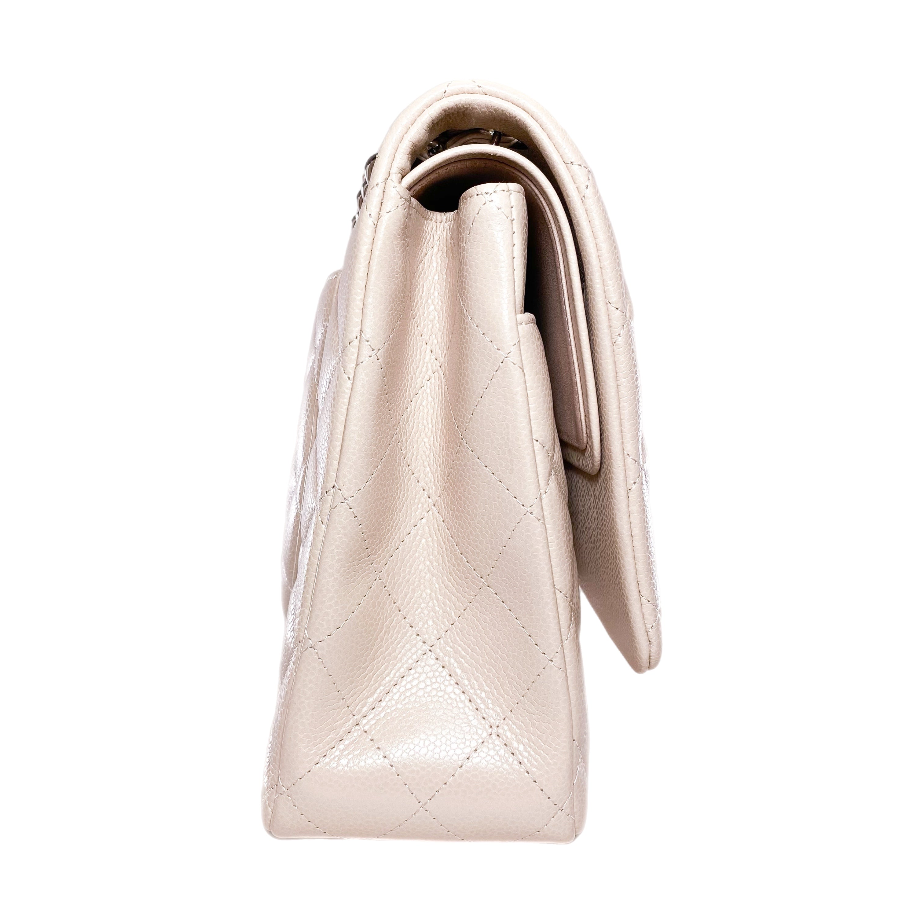 Chanel Nude Blush Maxi Flap Bag
