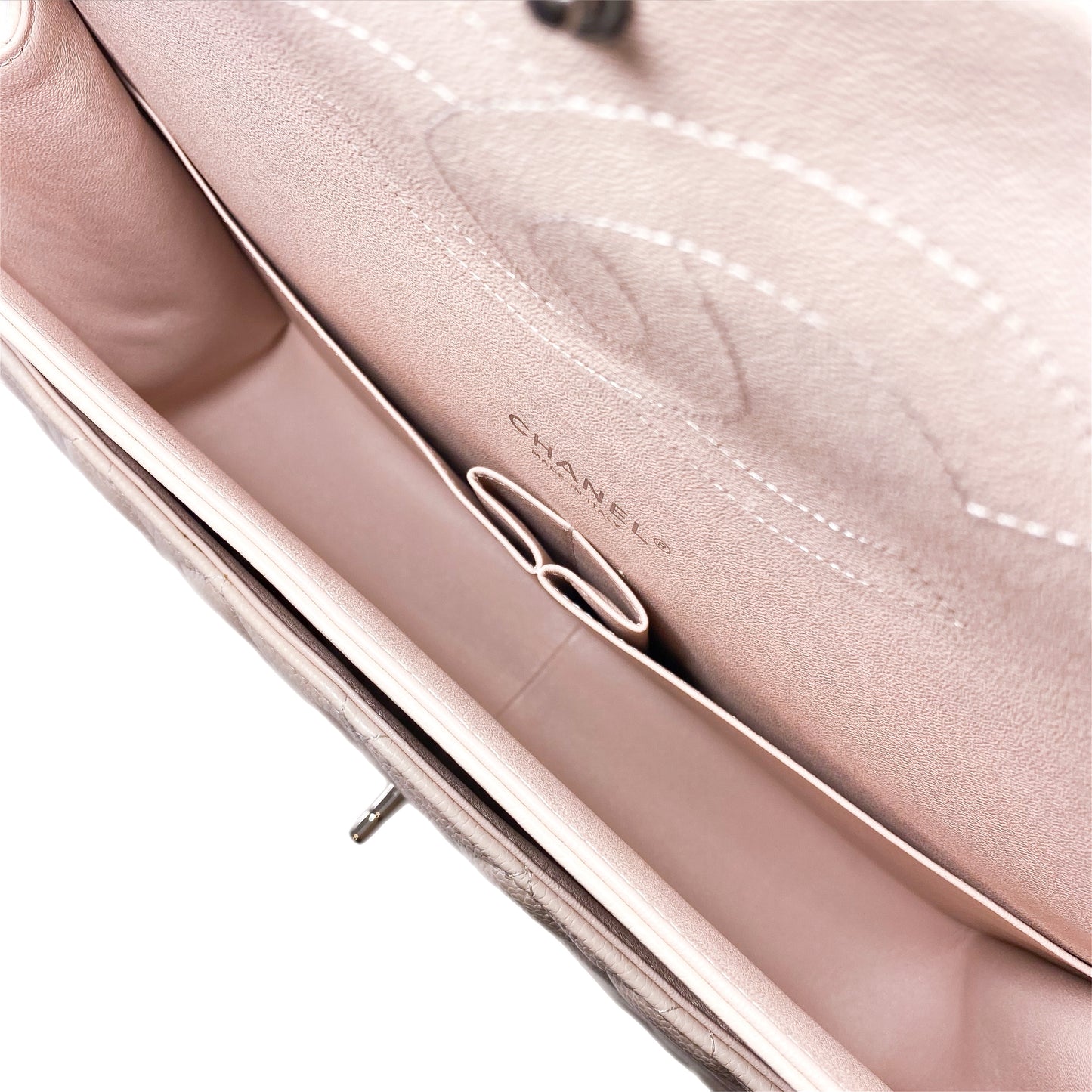 Chanel Nude Blush Maxi Flap Bag