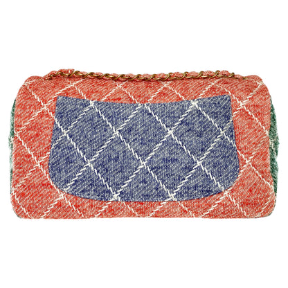 Chanel Multicolor Ultimate Stitch Jersey Flap Bag