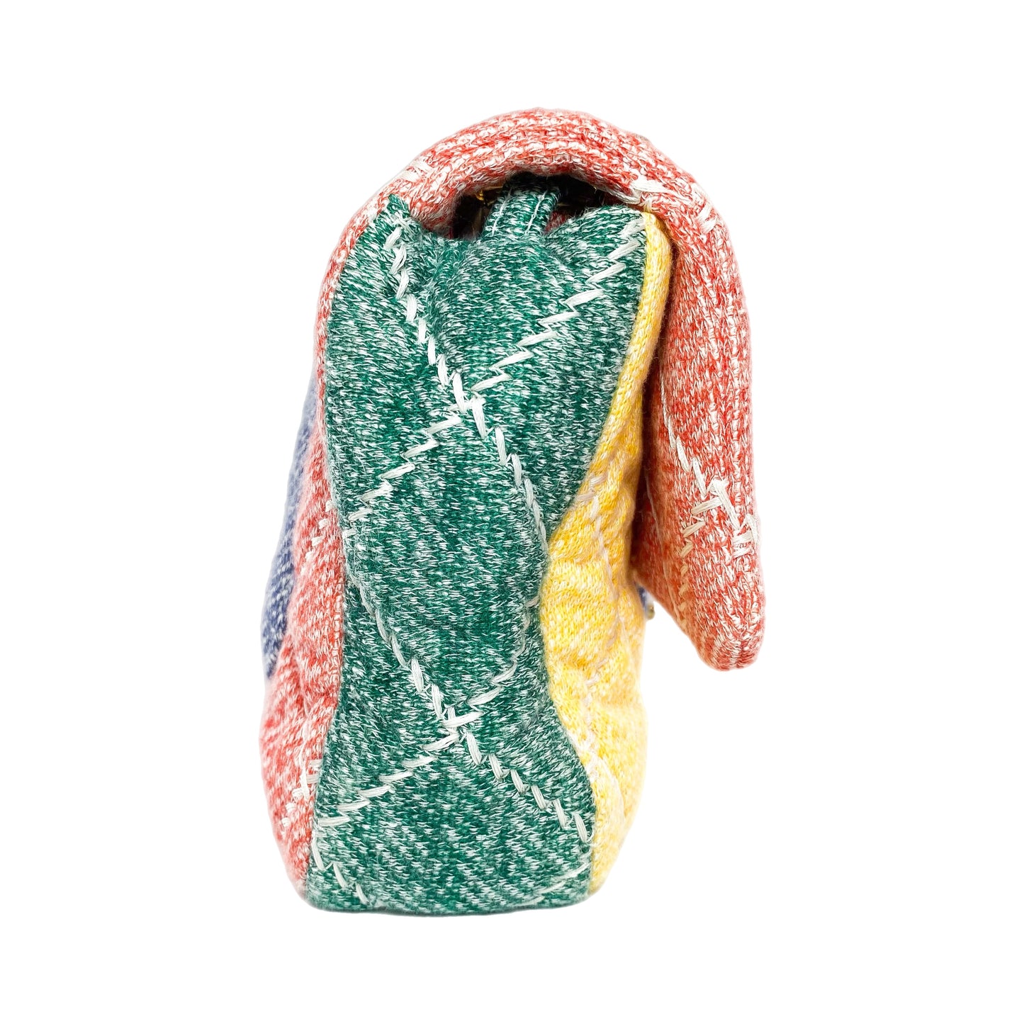 Chanel Multicolor Ultimate Stitch Jersey Flap Bag