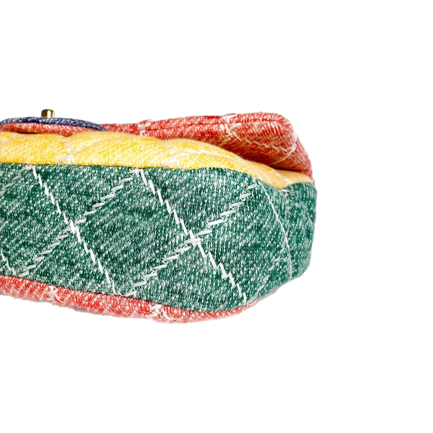 Chanel Multicolor Ultimate Stitch Jersey Flap Bag