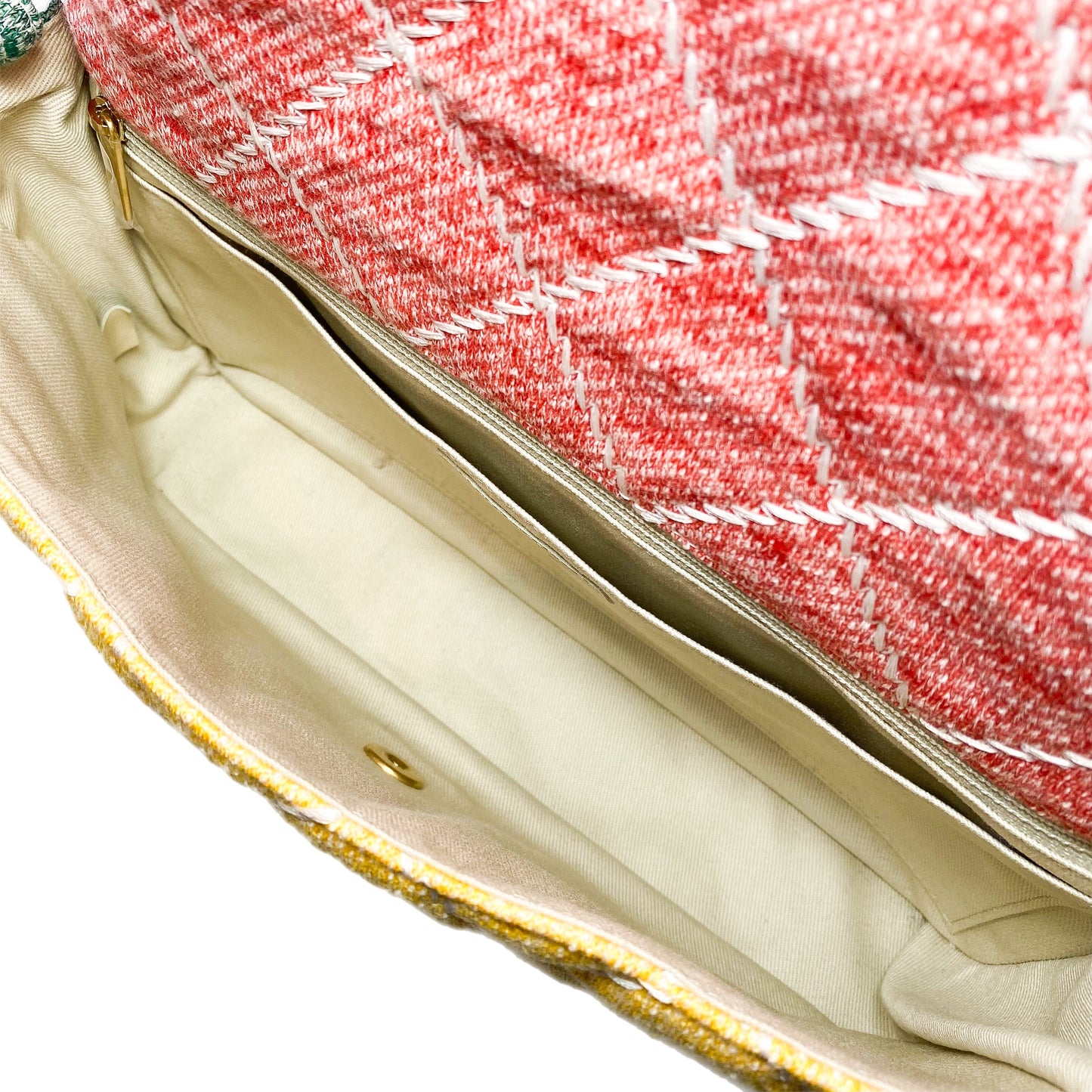 Chanel Multicolor Ultimate Stitch Jersey Flap Bag