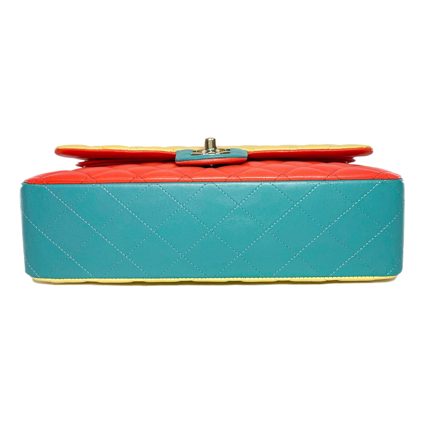 Chanel Tri-Color Medium Double Flap Bag - Online Only