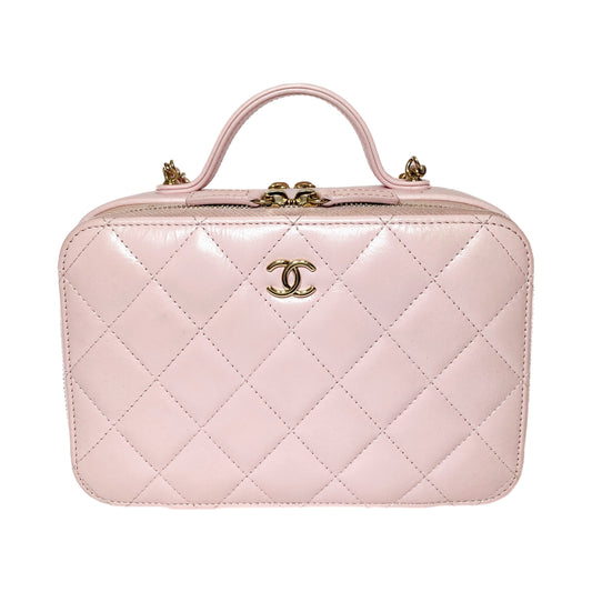 Chanel Light Pink Square Vanity