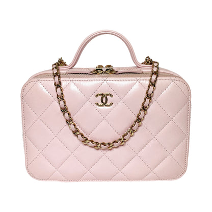 Chanel Light Pink Square Vanity