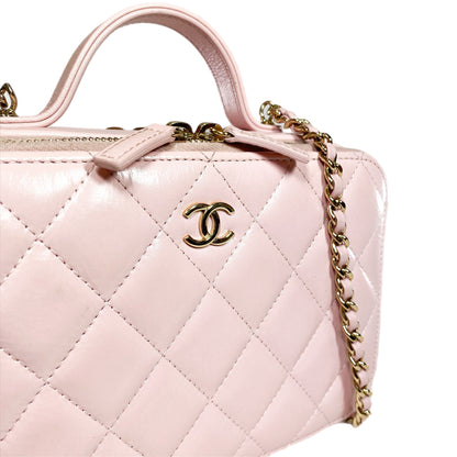 Chanel Light Pink Square Vanity
