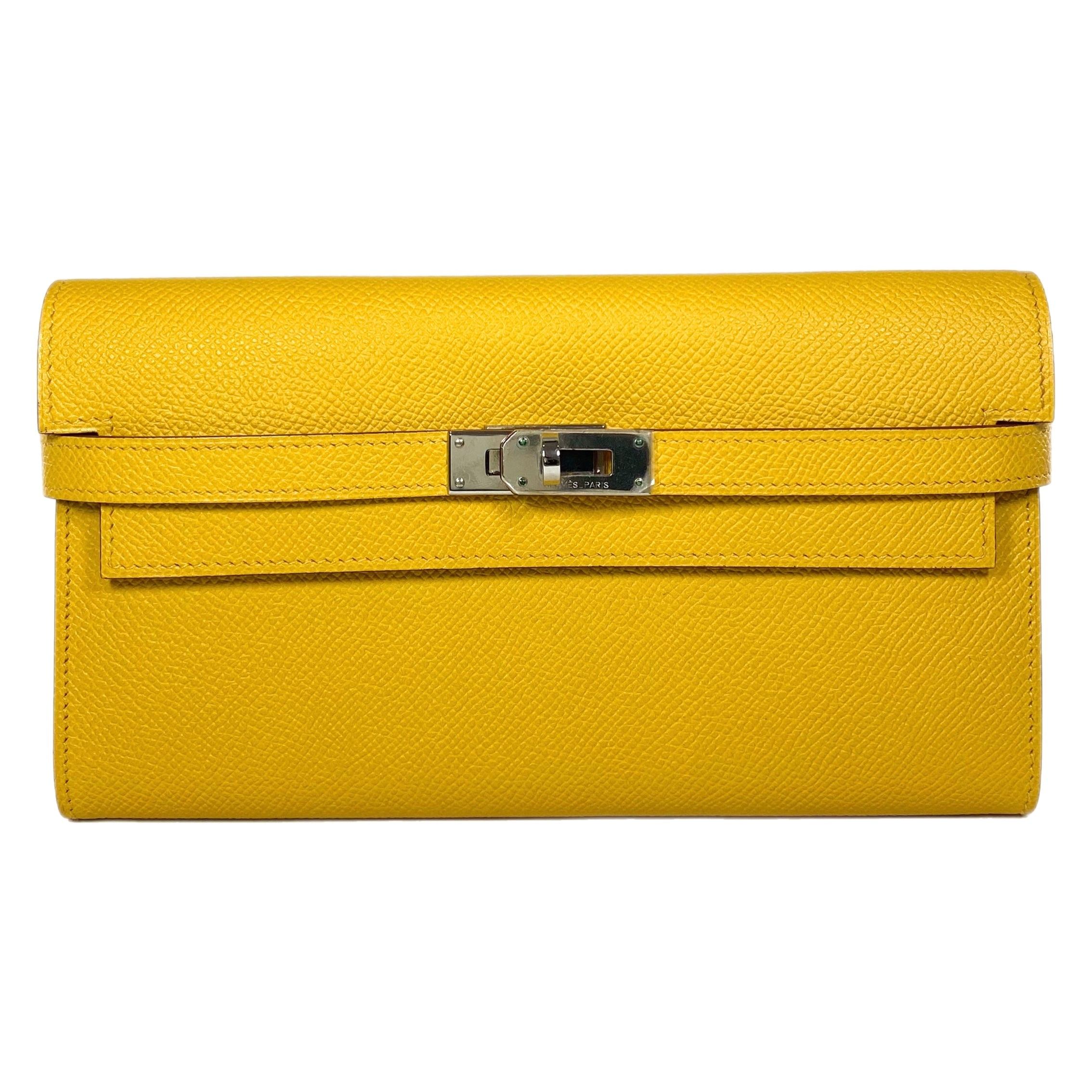 Hermes Kelly Soleil Long Wallet