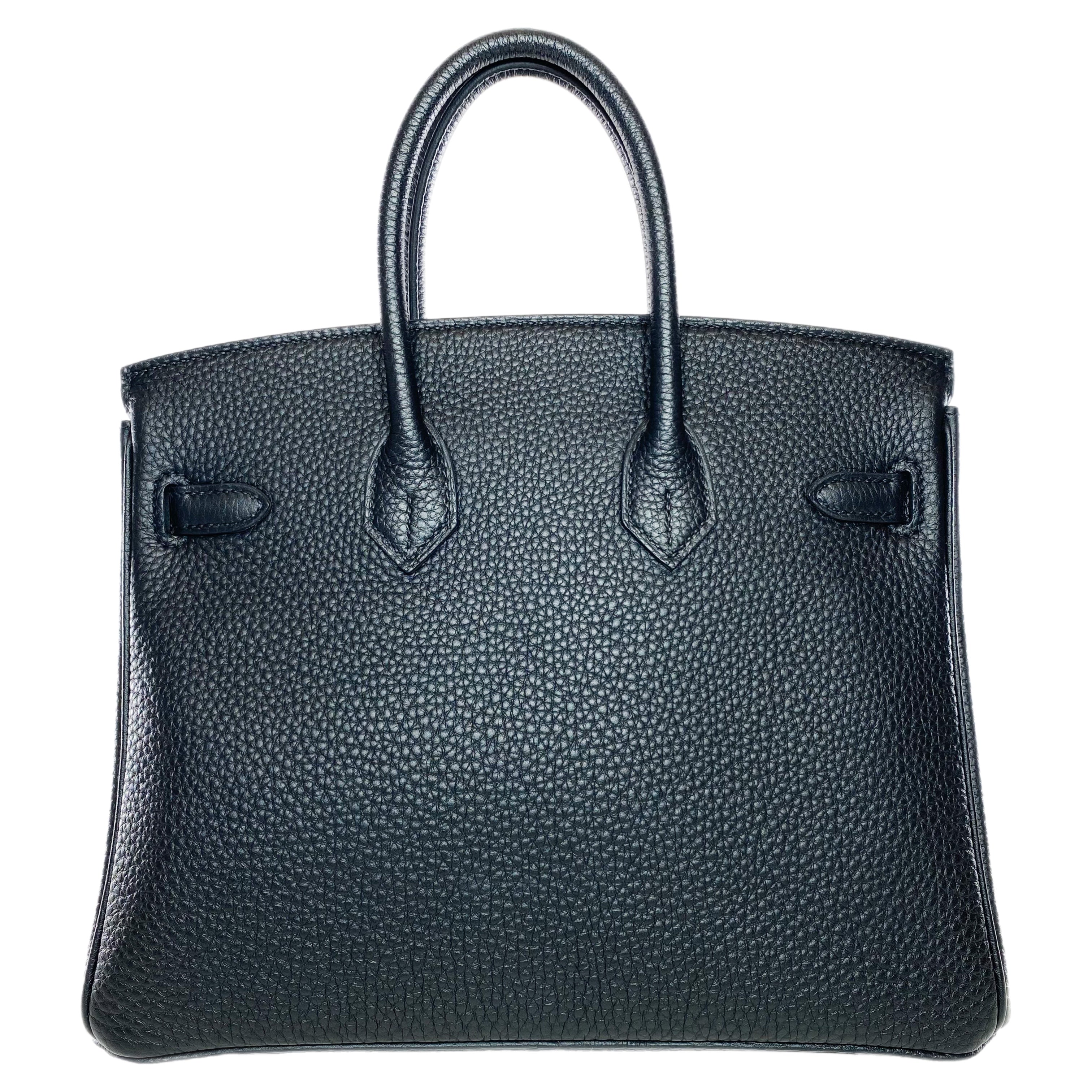 Hermes Birkin 25 Black Togo Gold Hardware | Consign of the Times ™