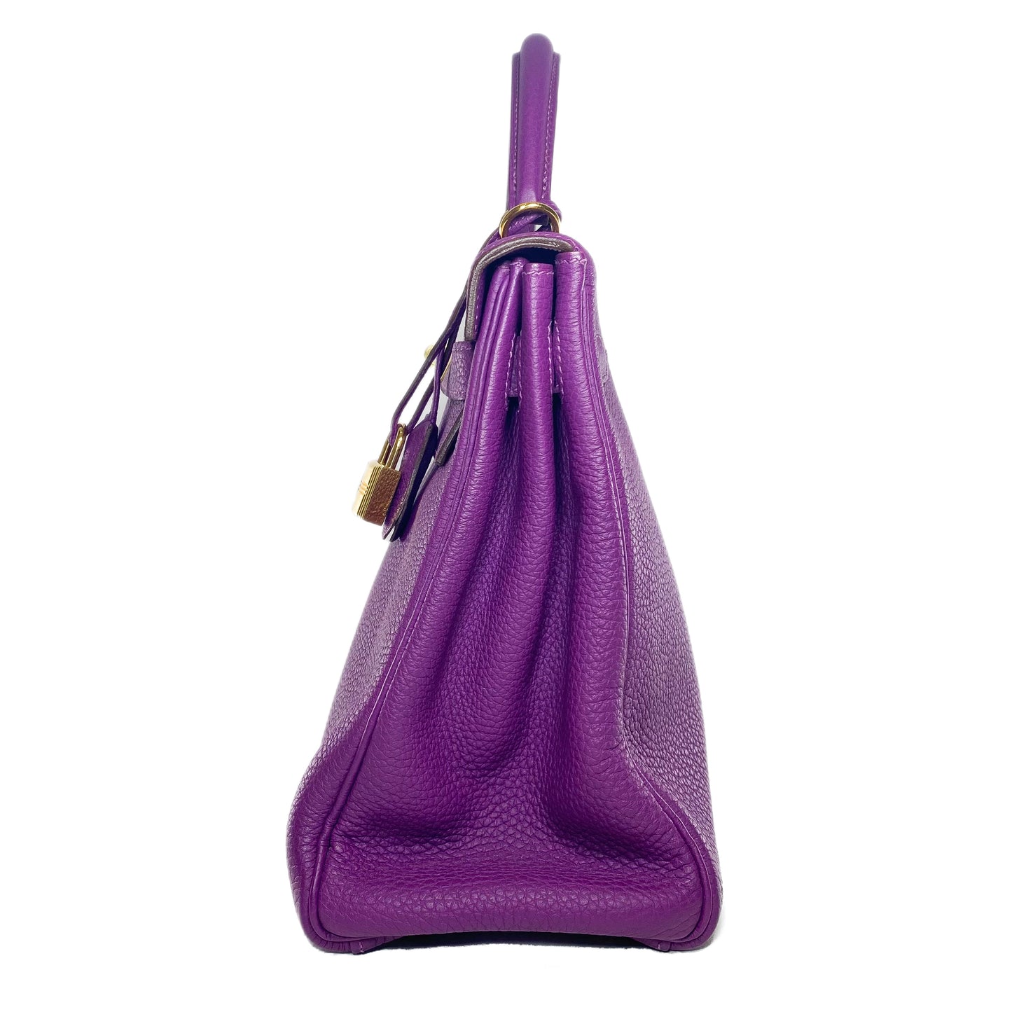 Hermes Kelly 32 Anemone Togo Gold Hardware