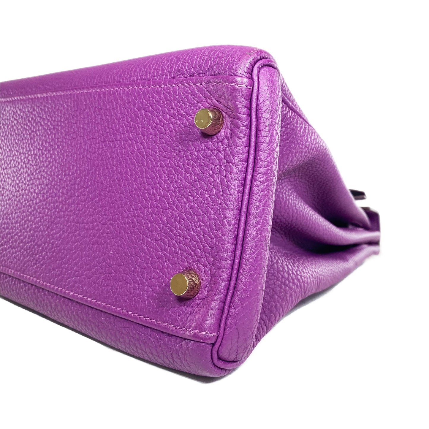 Hermes Kelly 32 Anemone Togo Gold Hardware