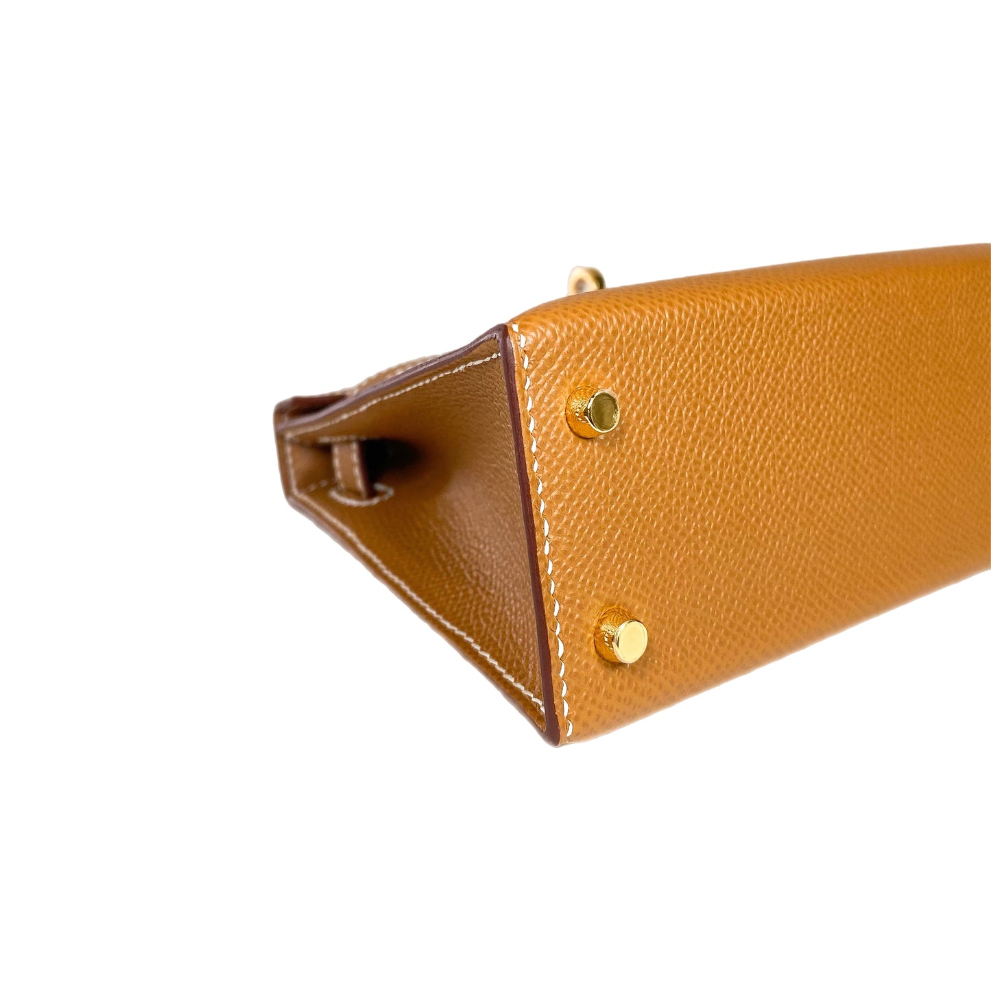 Hermes Mini Kelly 20 Gold Epsom Gold Hardware